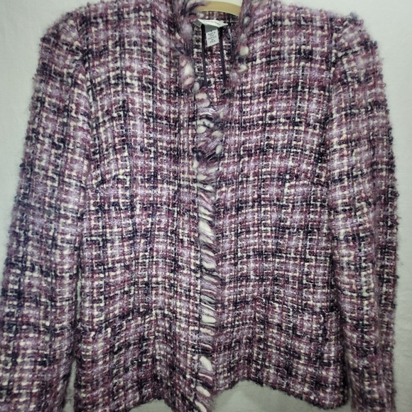 Talbots | Jackets & Coats | Talbots Collection Made In Italy Boucle ...